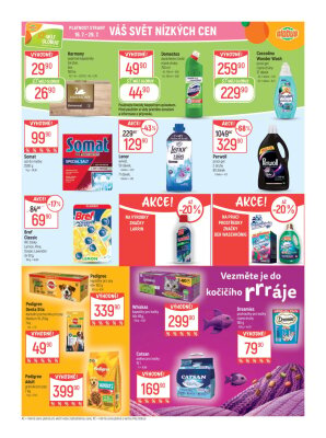 akční leták Globus 16.7.2025-22.7.2025