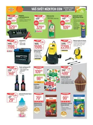 akční leták Globus 16.7.2025-22.7.2025