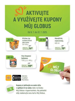 akční leták Globus 16.7.2025-22.7.2025