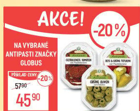 Antipasti variace Globus