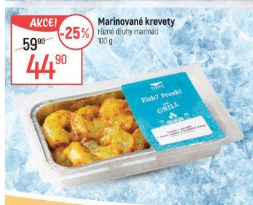 Krevety marinované Fjord Bohemia