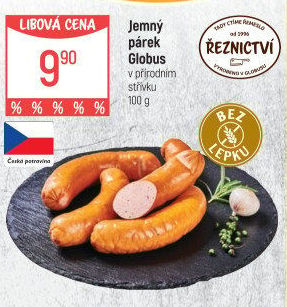 Párky jemné Globus
