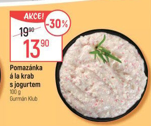 Pomazánka a la krab s jogurtem