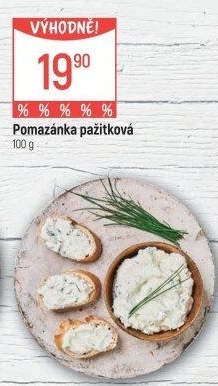 Pomazánka pažitková Globus