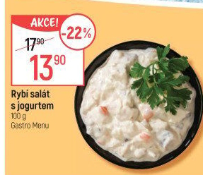 Salát rybí s jogurtem