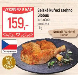 Selské kuřecí stehna kořeněné Globus