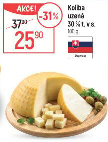 Sýr Koliba uzená 30%