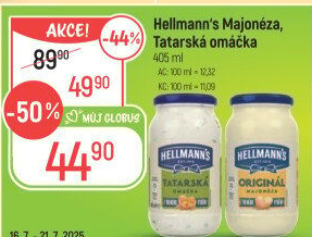 Tatarská omáčka Hellmann'