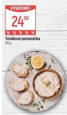 Tuňáková pomazánka Globus