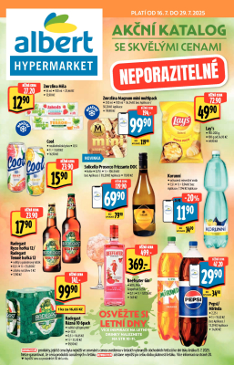 akční leták Albert 16.7.2025-29.7.2025