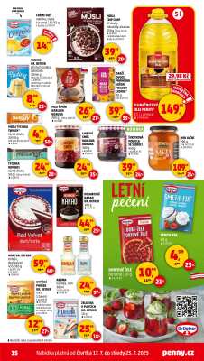 akční leták Penny Market 17.7.2025-23.7.2025