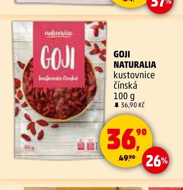 GOJI NATURALIA KUSTOVNICE ČÍNSKÁ 100 g