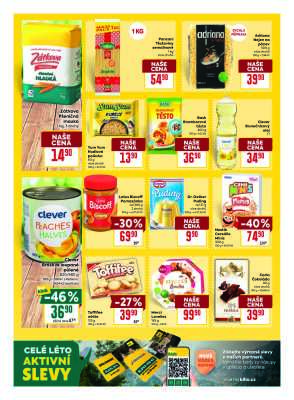 akční leták BILLA 16.7.2025-22.7.2025