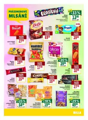 akční leták BILLA 16.7.2025-22.7.2025