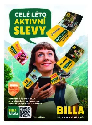 akční leták BILLA 16.7.2025-22.7.2025