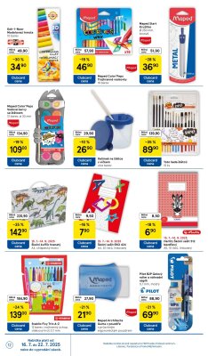 akční leták Tesco 16.7.2025-22.7.2025