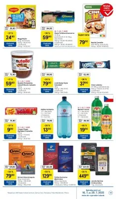 akční leták Tesco 16.7.2025-22.7.2025