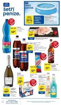 akční leták Tesco 16.7.2025-22.7.2025