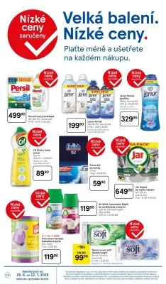 akční leták Tesco 16.7.2025-22.7.2025