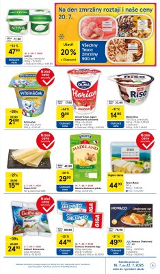 akční leták Tesco 16.7.2025-22.7.2025