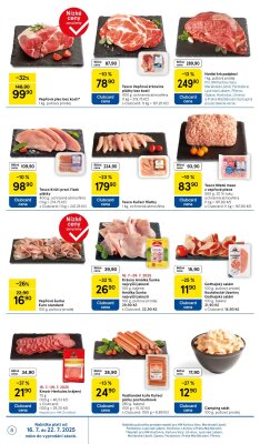 akční leták Tesco 16.7.2025-22.7.2025