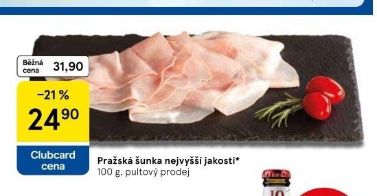 Pražská šunka nejvyšší jakosti