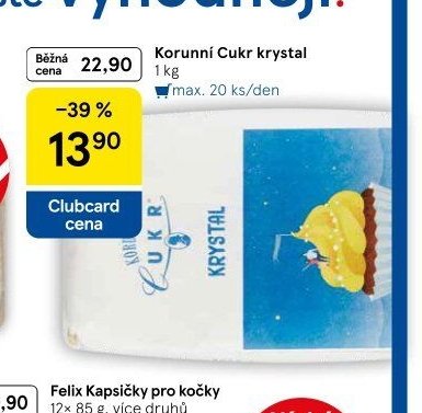 Korunní Cukr krystal