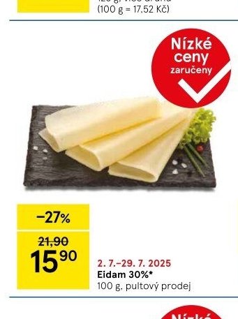 Eidam 30%*