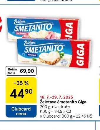 Želetava Smetanito Giga
