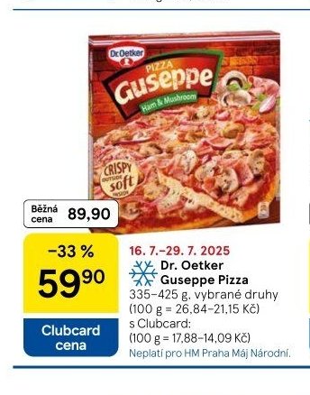 Dr. Oetker Guseppe Pizza