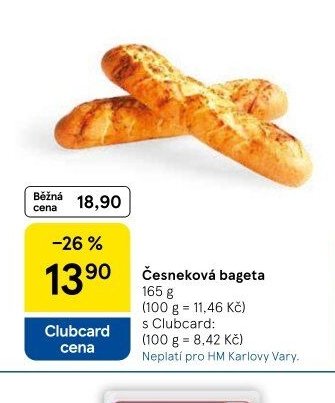 Česneková bageta