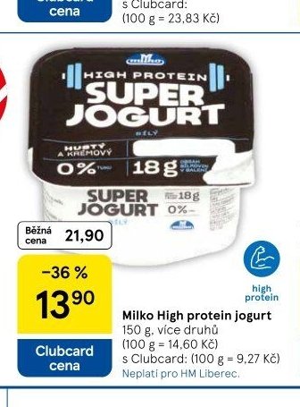 Milko High protein jogurt