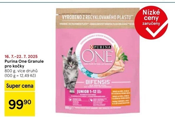 Granule pro kočky One Purina
