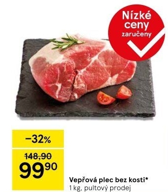 Vepřová plec bez kosti