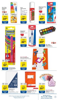 akční leták Tesco 16.7.2025-22.7.2025