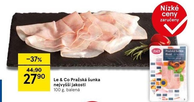 Le & Co Pražská šunka nejvyšší jakosti