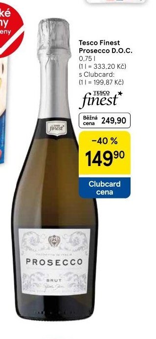 Tesco Finest Prosecco D.O.C.