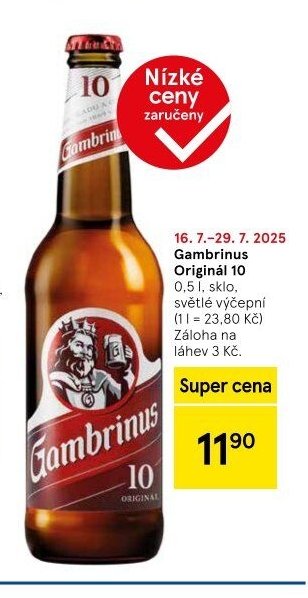 Gambrinus Originál 10