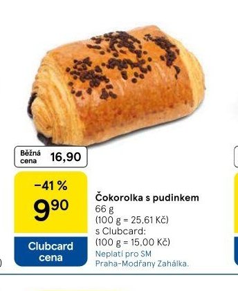 Čokorolka s pudinkem