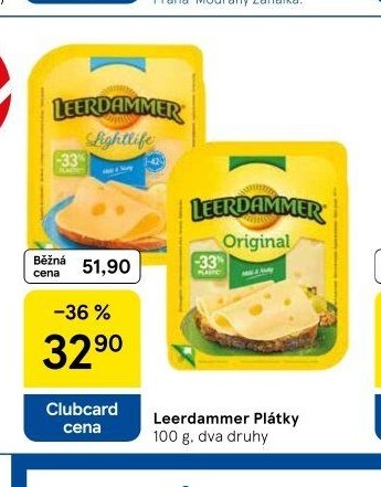 Leerdammer Plátky