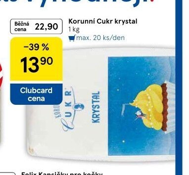 Korunní Cukr krystal
