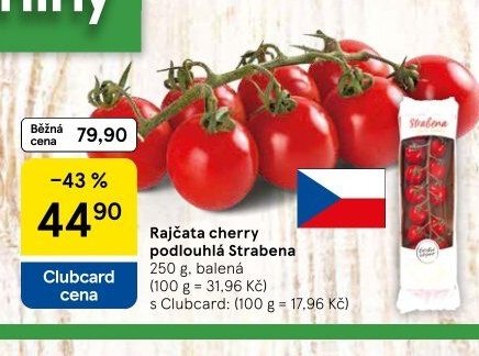 Rajčata cherry podlouhlá Strabena