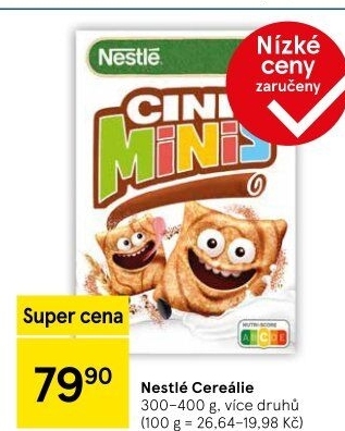 Cereálie Nestlé