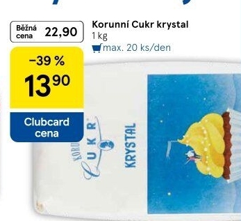 Cukr krystal Korunní