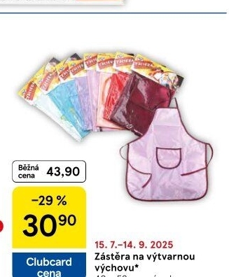 Dětská zástěra na malování