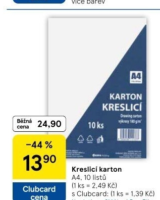 Kreslicí karton A4