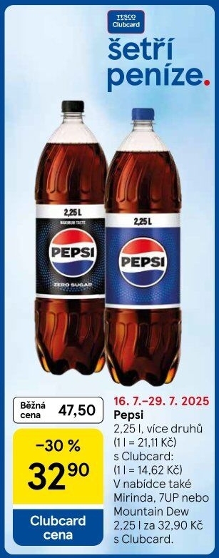 Limonáda Pepsi