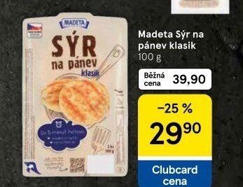 Sýr na pánev Madeta