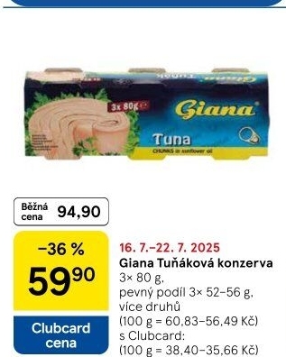 Tuňák Giana