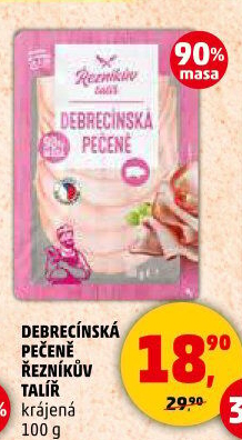 Debrecínská pečeně Řezníkův talíř